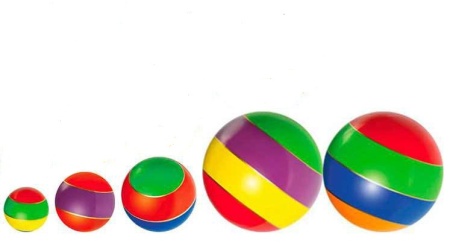 Купить Мячи резиновые (комплект из 5 мячей различного диаметра) в Александровске 
