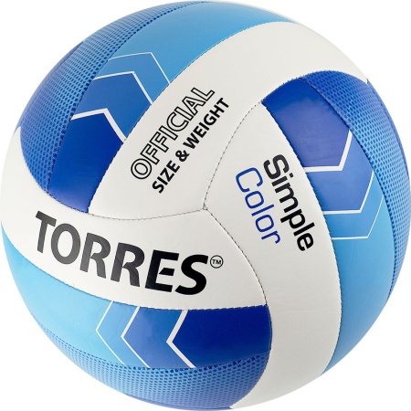 Купить Мяч волейбольный Torres Simple Color любительский р.5 в Александровске 